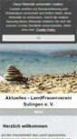 Mobile Screenshot of landfrauen-sulingen.de